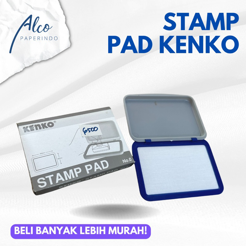 

Stamp Pad Bak Tinta Sidik Jari Kenko