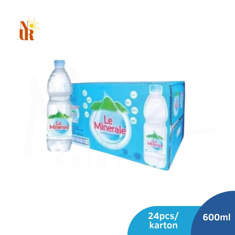 

Le Minerale Air Mineral 600ml x 24pcs [Karton] / Air Mineral