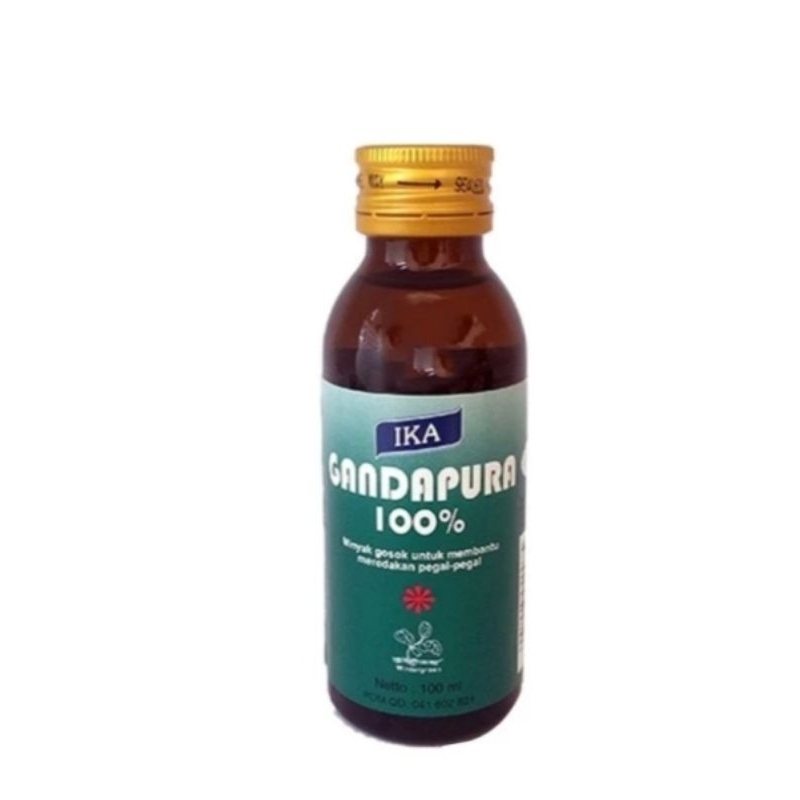 IKA GANDAPURA 60ML 100ML | MINYAK GOSOK GANDAPURA 60ML 100ML | IKA GANDAPURA 100%