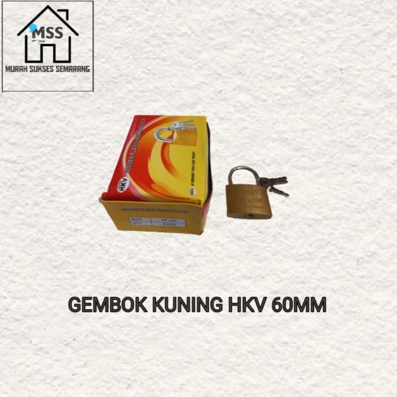 GEMBOK KUNING 40 50 60 HKV