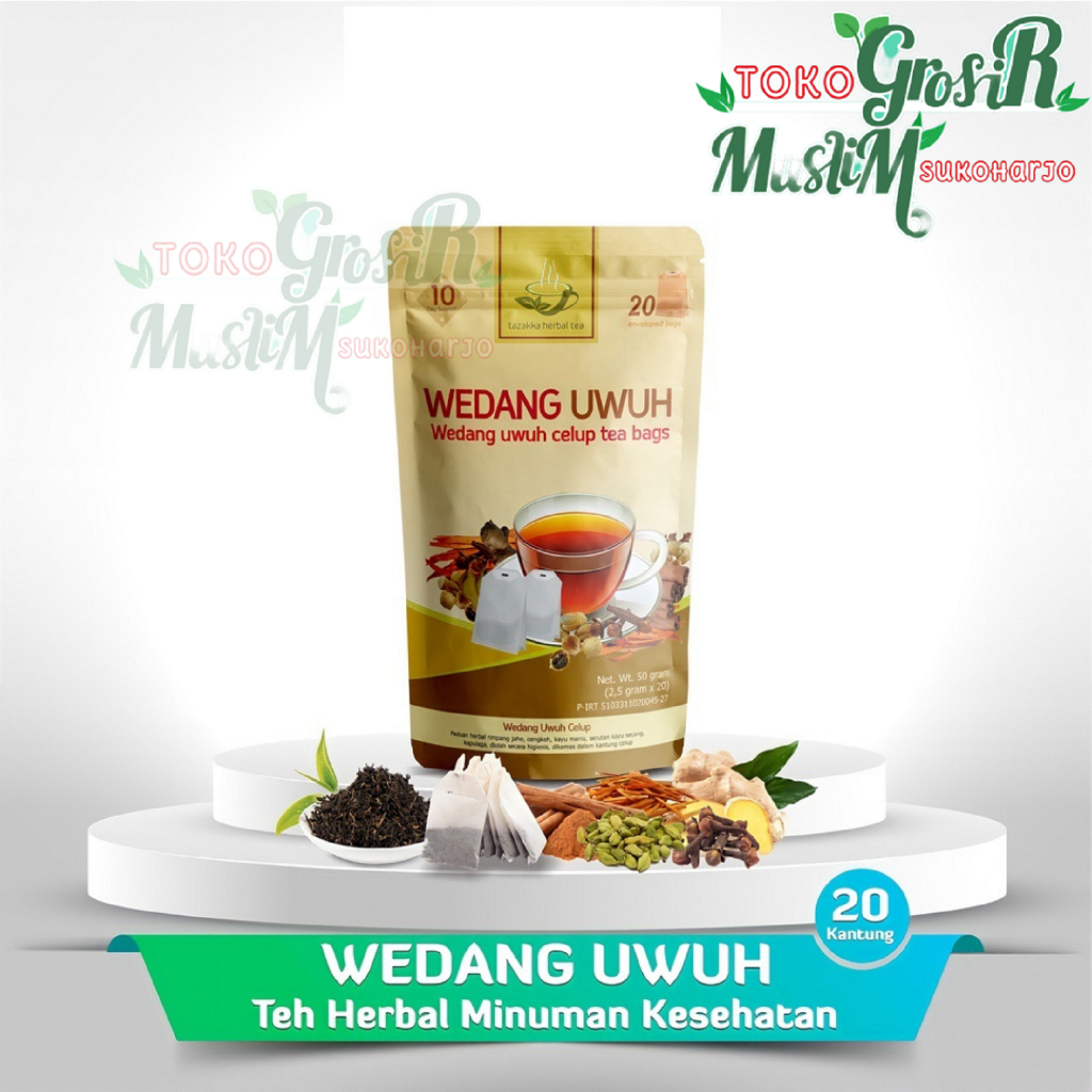 

Wedang Uwuh Tazakka isi 20 Kantong membantu melancarkan pencernaan