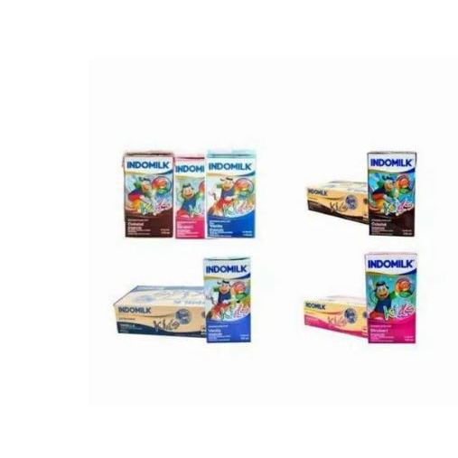 

Indomilk Kid (dus ) / Susu UHT Indomilk Kid