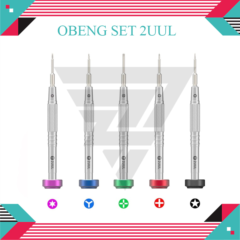 Obeng 2uul Sett Original High Quality / Obeng Set 2UUL 5IN1