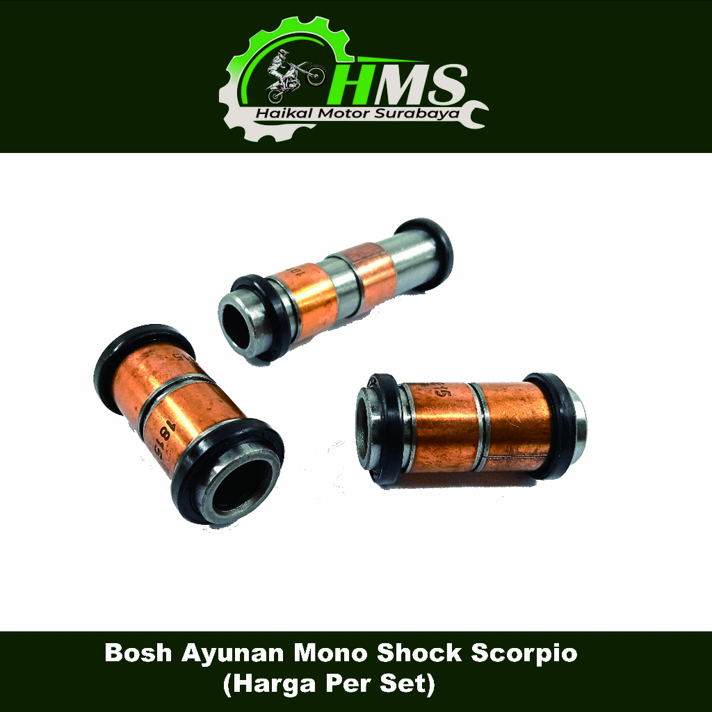 Bosh Ayunan Mono Shock Scorpio (Harga Per Set) - Bos Bosch Unitrack Lengan Ayun Anting Monoskok Sok