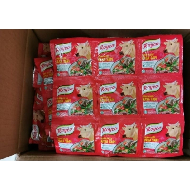 

Royco Bumbu Kaldu Sapi 1renceng x 12 sachet