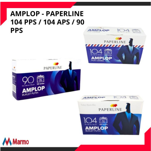 

AMPLOP PUTIH - PAPERLINE 104 / 90 - 100 pcs