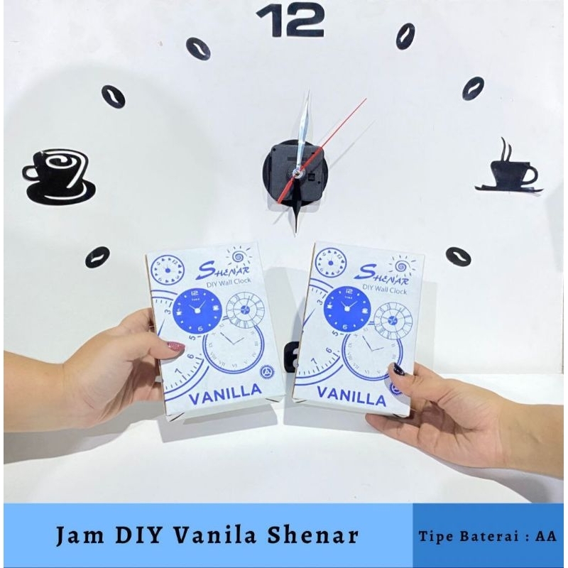 Jam DIY vanila/jam unik DIY