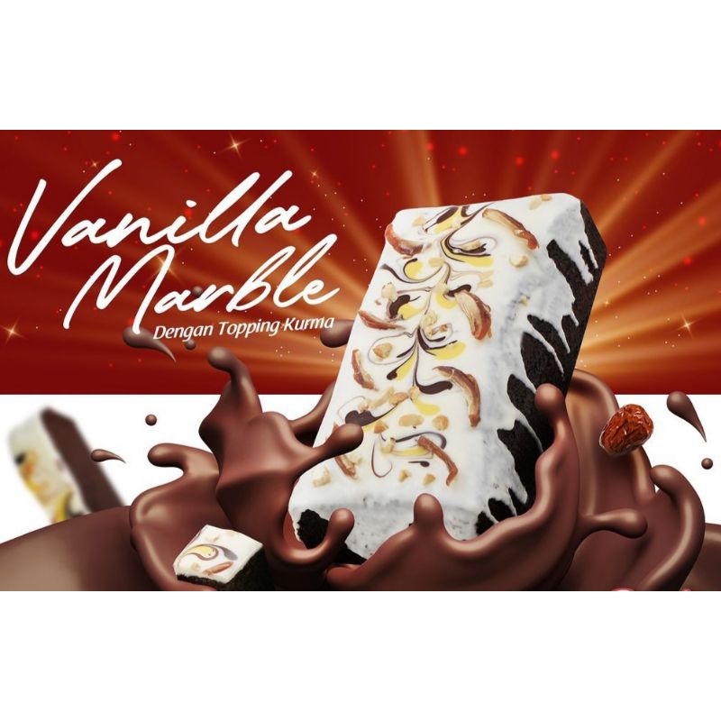 

New Produk Vanila Marble | Dengan Topping Kurma | Amanda Brownies Kukus | Oleh Oleh khas kota Bandung