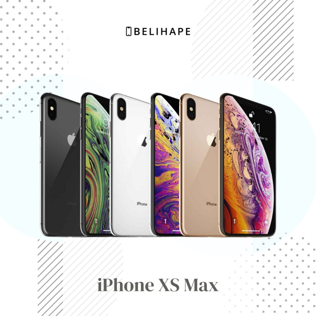 I PHONE XS MAX SECOND INTER BEACUKAI (IMEI TERDAFTAR PERMANEN) FULL-SET