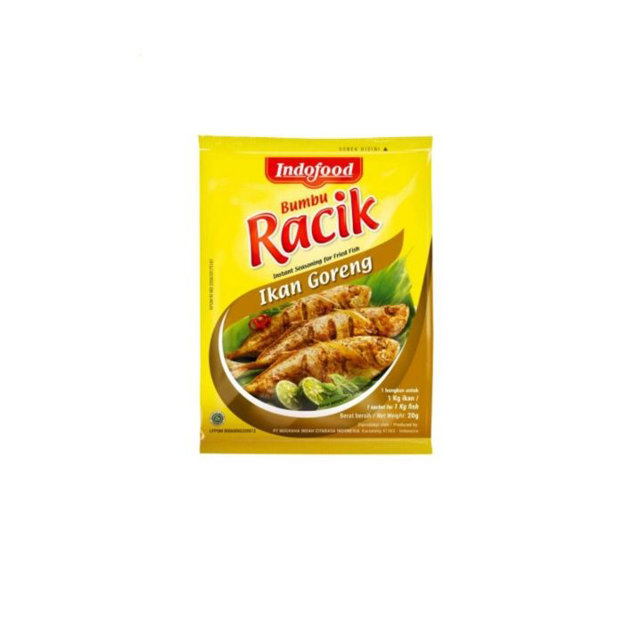 

Indofood bumbu racik ikan goreng HCO 20gr