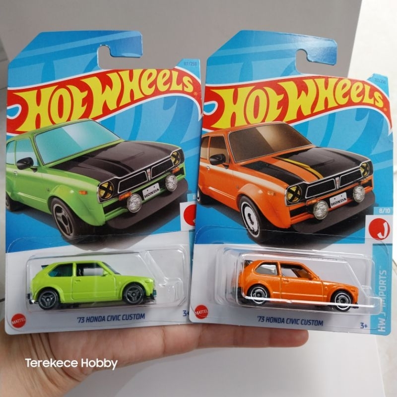 Hot Wheels 73 Honda Civic Custom