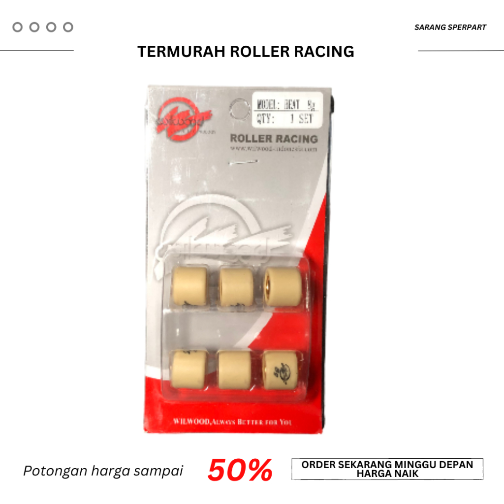 ( WILWOOD BEAT 9 GRAM ) ROLLER ROLER WILLWOOD RACING BEAT KARBU 9 GRAM
