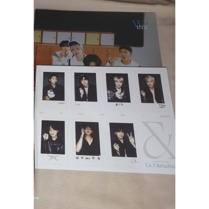 [READY] PHOTOCARD BTS POLAROID PHOTOBOOK WE US OURSELVES
