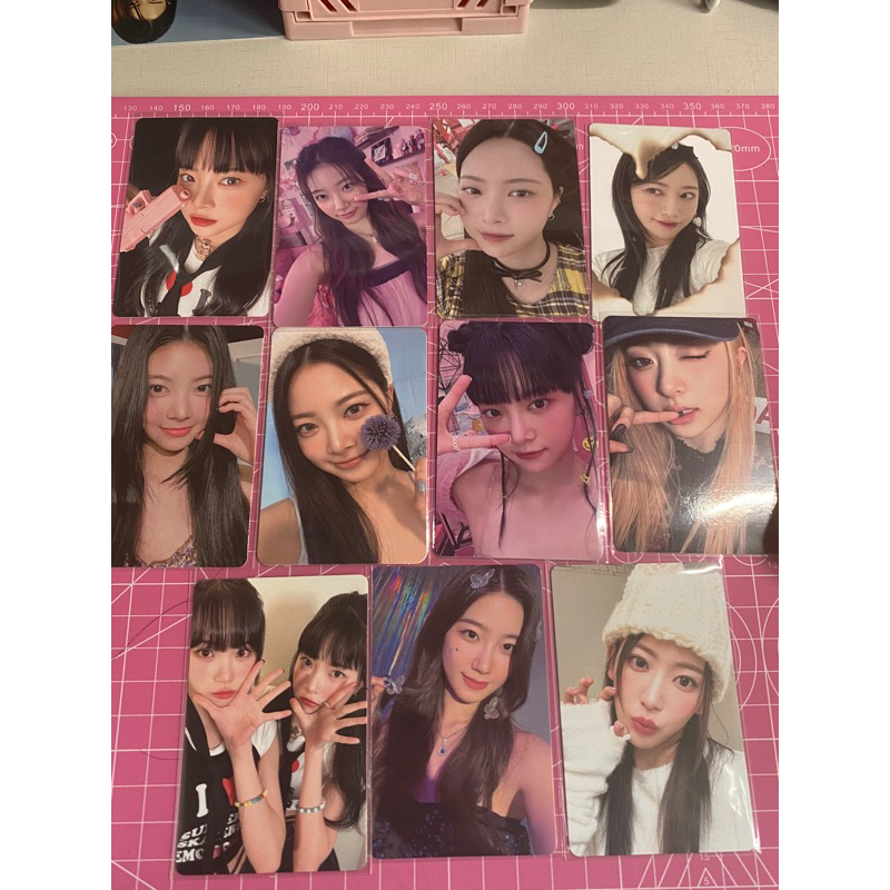 LE SSERAFIM OFFICIAL PHOTOCARD UNFORGIVEN ANTIFRAGILE FEARLESS EUNCHAE YUNJIN KAZUHA BUTTERFLY