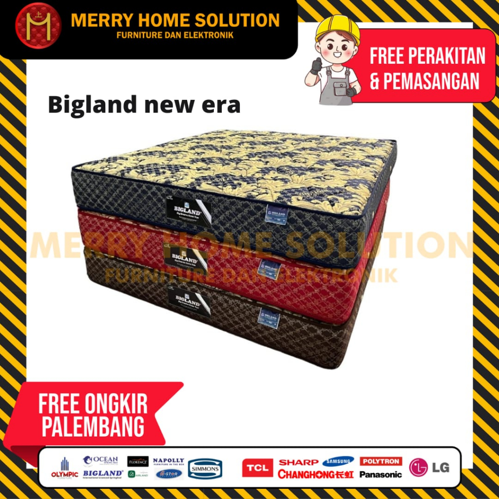Springbed bigland new era / matras bigland new era furniture palembang - matras 120x200