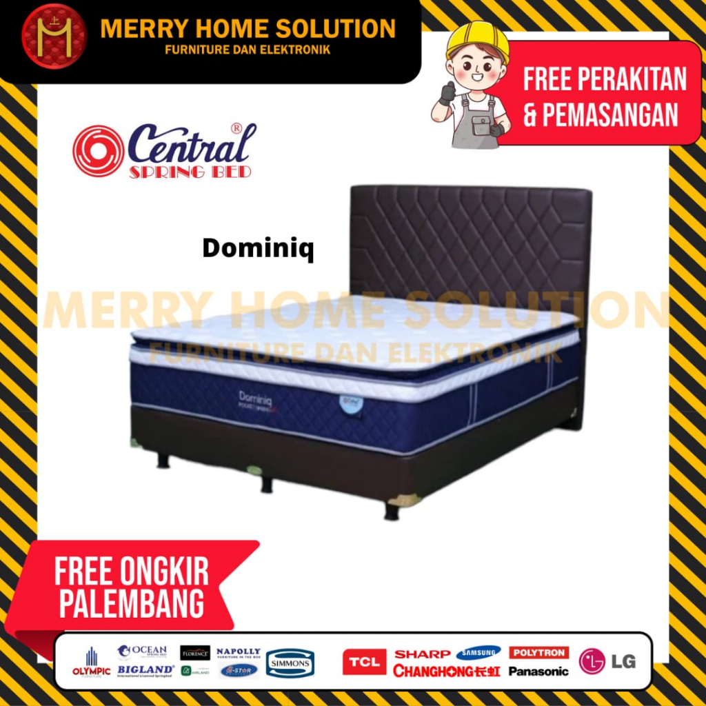 Springbed Central Dominiq Pocket spring Jumbo Pillowtop