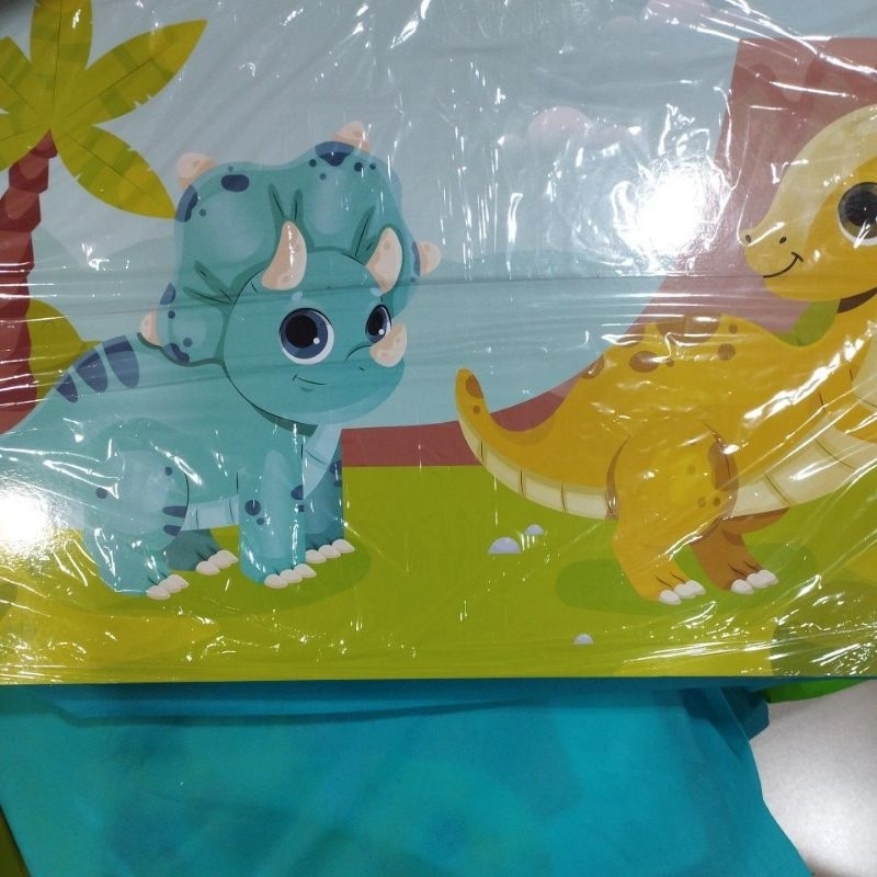 Meja gambar estudee unicorn , dinosaurus, hobi (chat adm dulu)