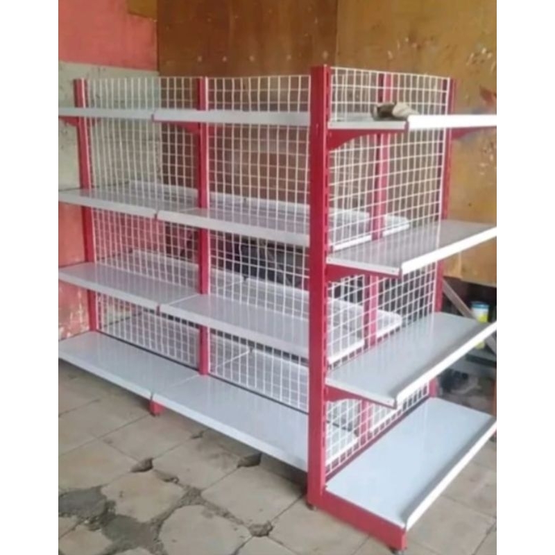 RAK GONDOLA MINIMARKET MURAH BELI DISINIi paketan