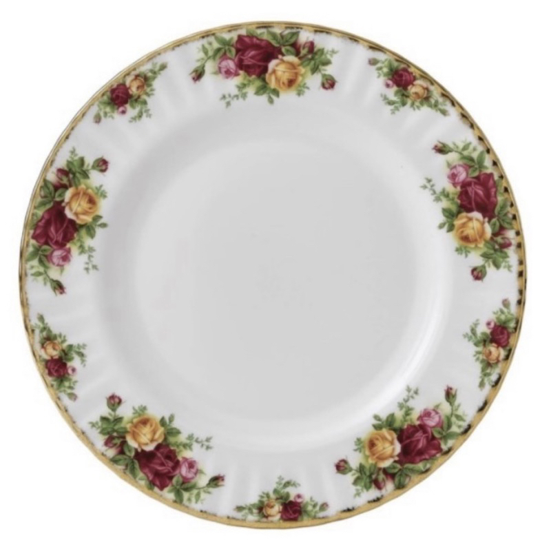 Royal Doulton Royal Albert Plate 27 Piring Makan bunga