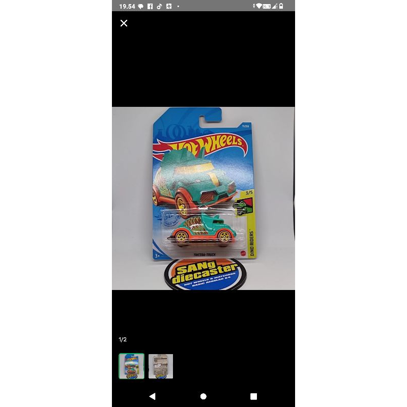 Hot wheels tricera truck
