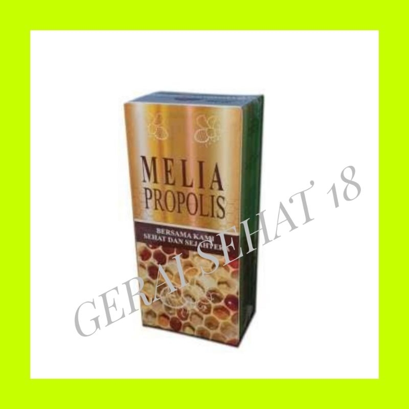 MELIA PROPOLIS ORIGINAL 1 BOX ISI 1 BOTOL 55 ML ASLI MELIA SEHAT SEJAHTERA