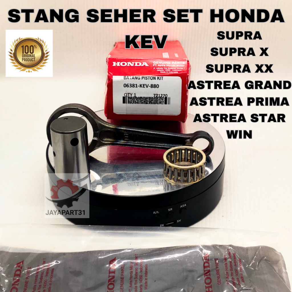 STANG SEHER SET HONDA KEV ASLI ORIGINAL AHM SUPRA, SUPRA X, XX, WIN, GRAND, PRIMA, STAR