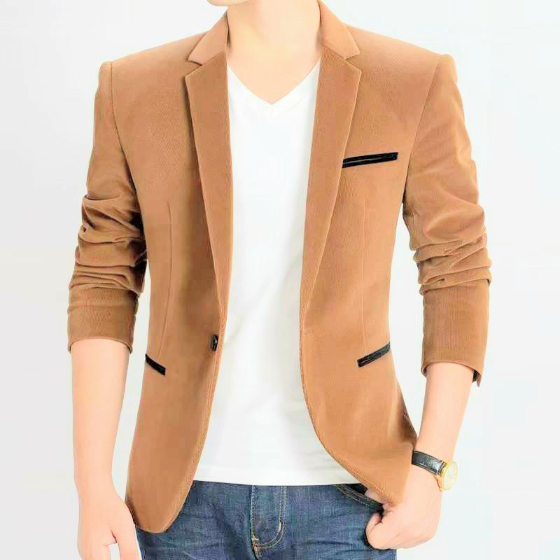 BEST SALE YARRAFA Jas Blazer Pria HItam List Coklat /Jas Brownstone / Jas Blazer Pria DF&Y / Blazer