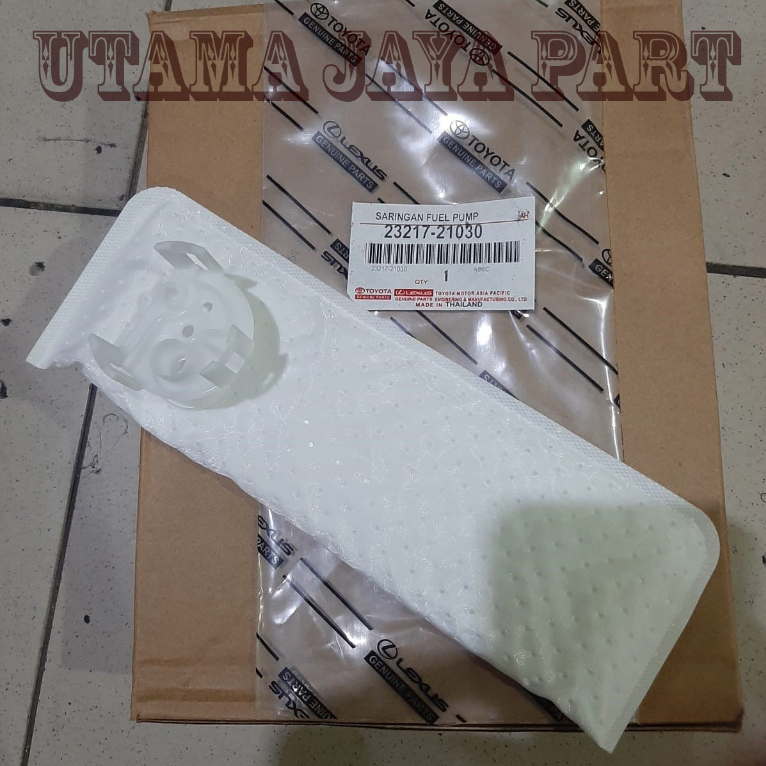 SARINGAN FILTER FUEL PUMP ALL NEW YARIS VIOS GEN 3 SIENTA 23217-21030 ORI