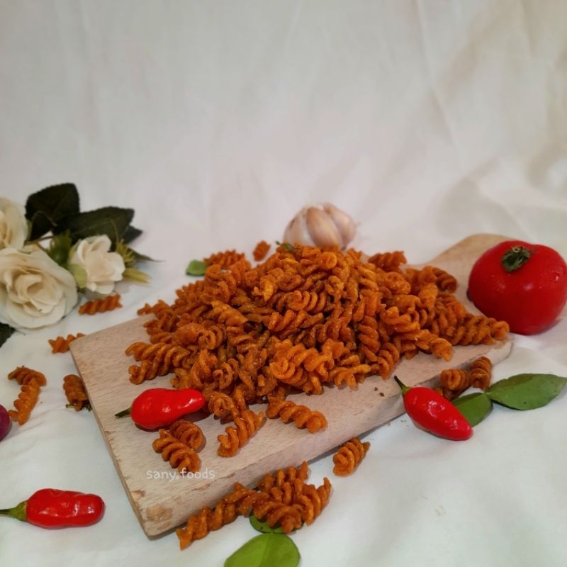 

Makaroni Pedas Spiral Kemasan Box