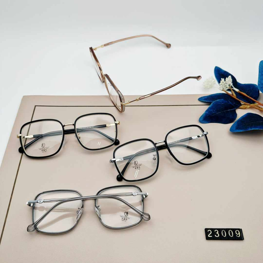 KACAMATA FASHION WANITA BENING NORMAL 23009/FRAME KACAMATA/KACAMATA KOTAK/KACAMATA TERBARU/