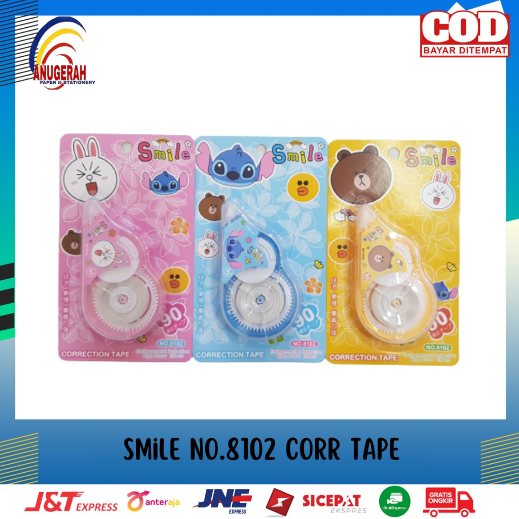 

SMILE CORRECTION TAPE NO.8102 (PCS)