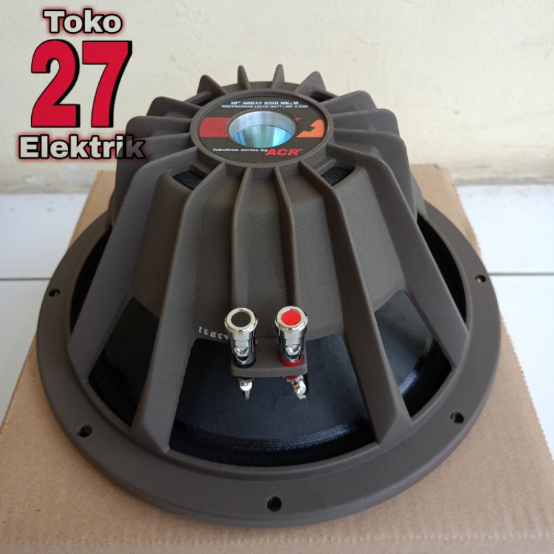 Speaker ACR Fabulous 10" ARRAY 6510 MK1 700 Watt