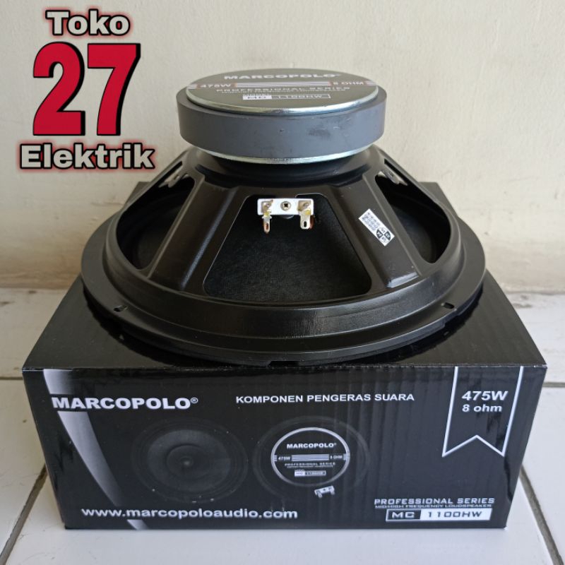Speaker Full Range Marcopolo 10 inch MC 1100 HW