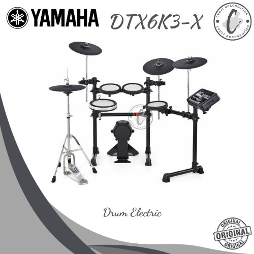 Yamaha DTX6K3-X Digital Drum Elektrik Original DTX6K3X DTX-6K3X 6K3-X