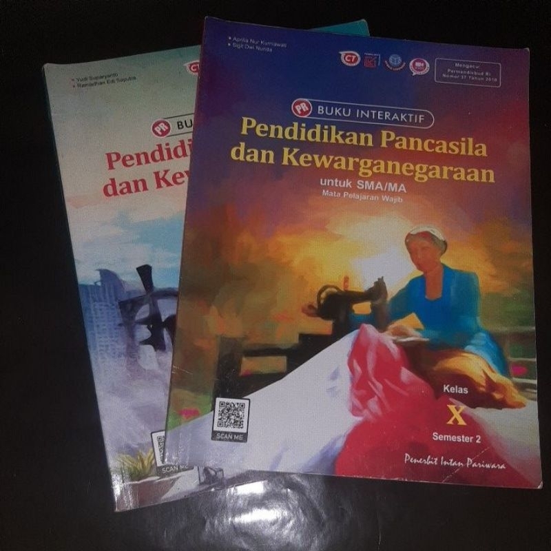 

buku interaktif pendidikan Pancasila dan kewarganegaraan kelas 10 (bekas)