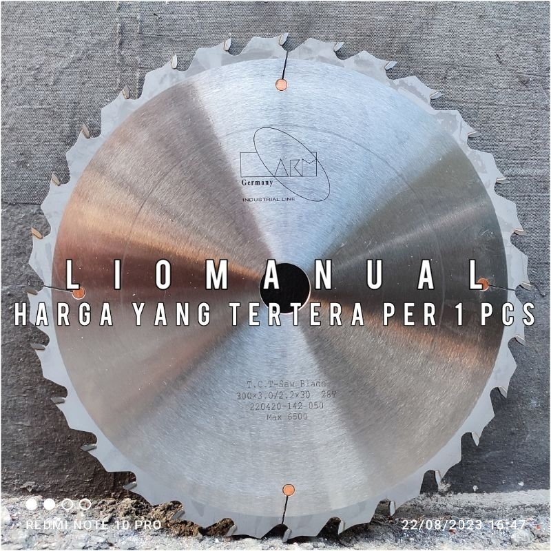 mata gergaji circular 12 inch 28t TCT AKM 300 x 28 T original germany gergaji kayu 12 in x gigi 28