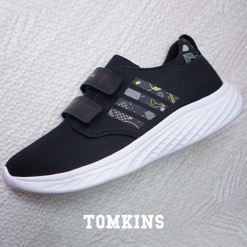 TOMKINS Sepatu Anak Remaja Soho Charlie - Black Grey
