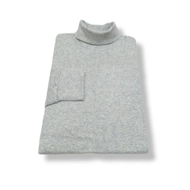 sweater kerah tinggi sweater turtleneck pria dan wanita