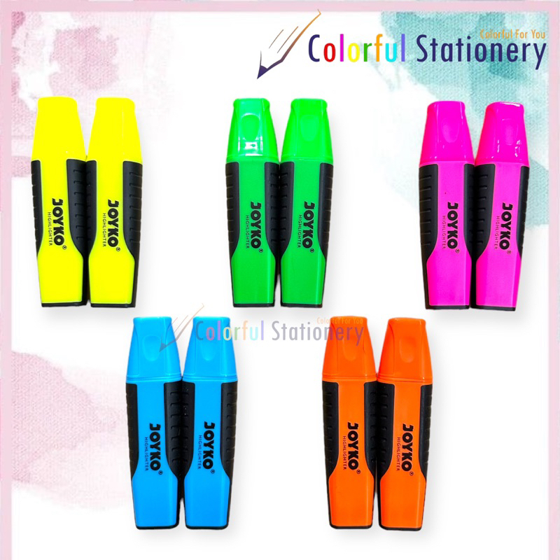 

Highlighter/Stabilo/Penanda Joyko HL 1 - 5 (Pcs)