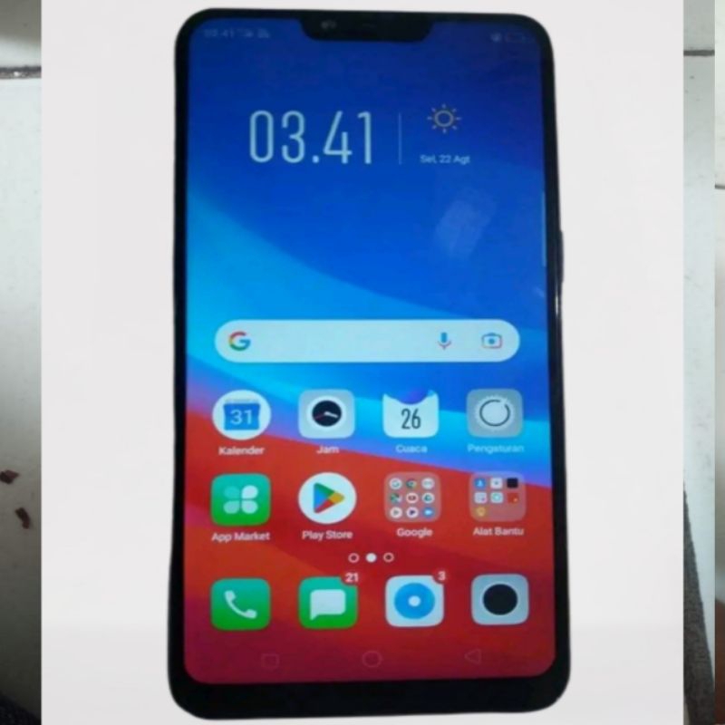 Hp second oppo a3s