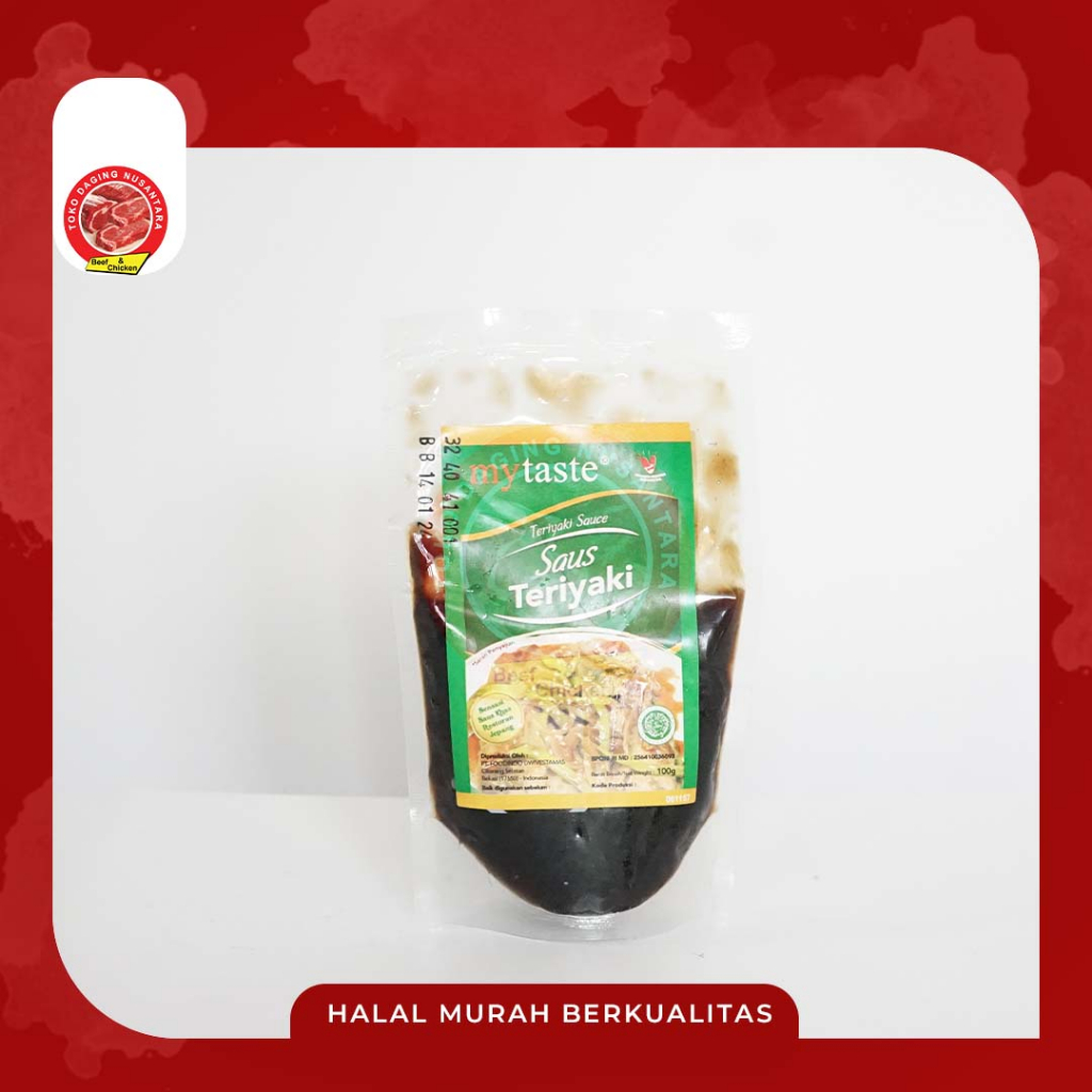 

MY TASTE TERIYAKI SAUCE 100 GR