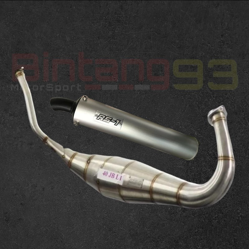 Knalpot Set RS1 NINJA 150 RR NINJA R/SS