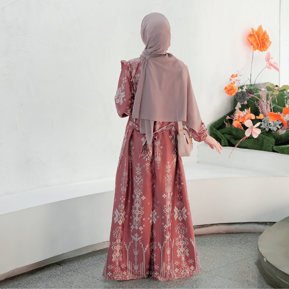 Gamis Dress Wanita Kondangan & Daily Busui Jumbo Size S - 3XL SHIRINZEIN Thalia-3
