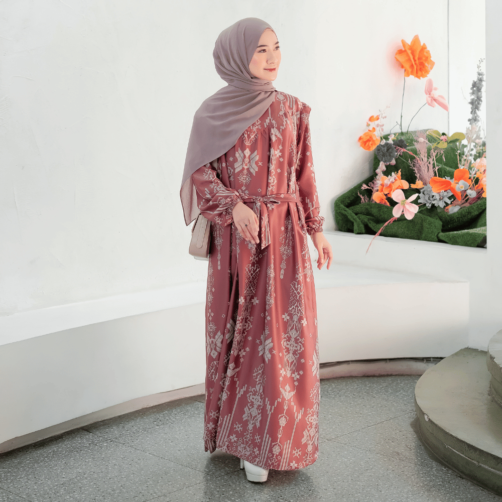 Gamis Dress Wanita Kondangan & Daily Busui Jumbo Size S - 3XL SHIRINZEIN Thalia-1