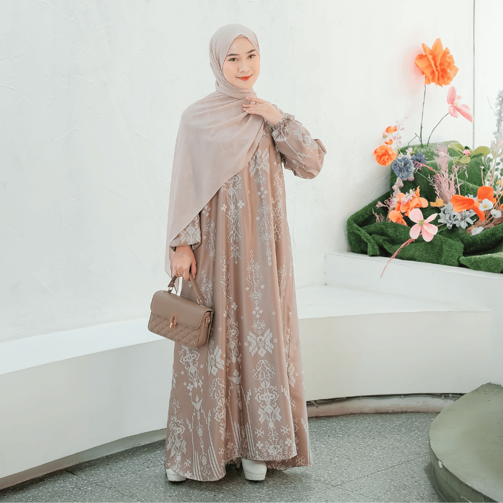 Gamis Dress Wanita Kondangan & Daily Busui Jumbo Size S - 3XL SHIRINZEIN Thalia-Coksu
