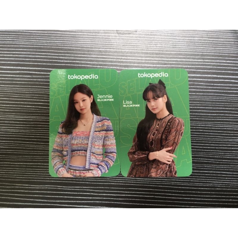 BLACKPINK JENNIE LISA PC TOKO HIJAU