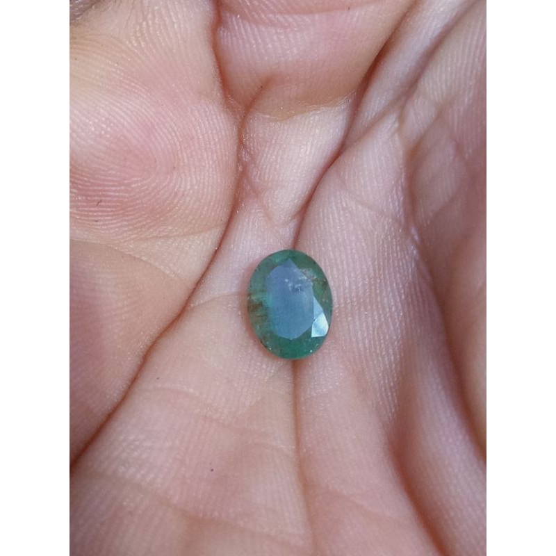Natural emerald beryl insignificant