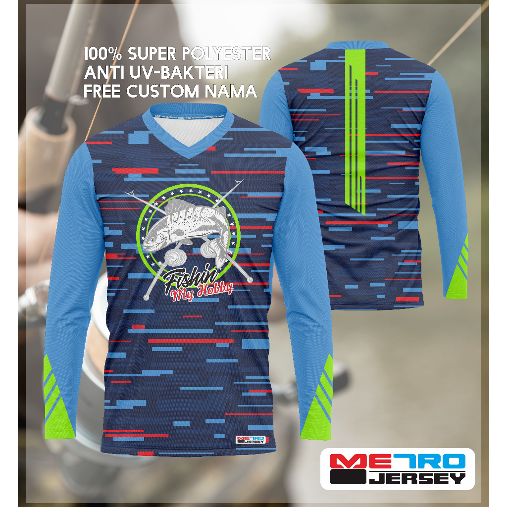 JERSEY Mancing Motif Navy Seal Kamuflase Lengan Panjang Olahraga Aktifitas Luar Ruangan