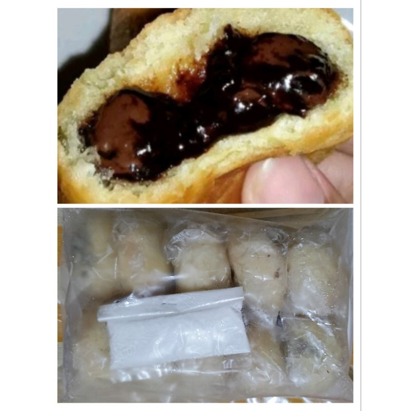 

donat coklat / roti goreng isi coklat lumer Frozen