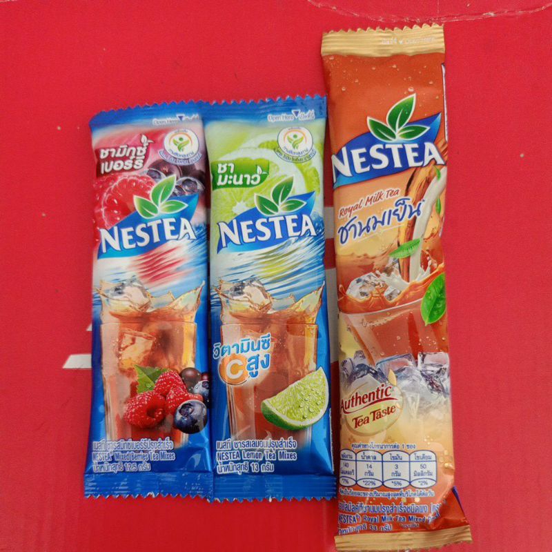 

Nestea Thai Royal Milk Tea Mixed Berries Lemon Tea Teh Instan Sachet